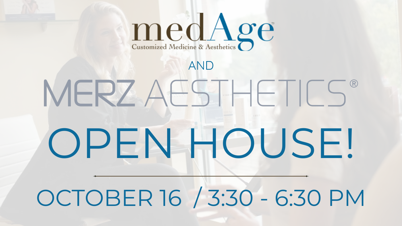 You're invited to the medAge and Merz Aesthetics Open House on October 16, 2025
